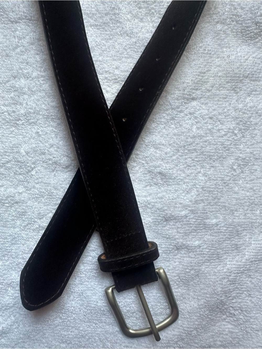 Brown Felt Belt
